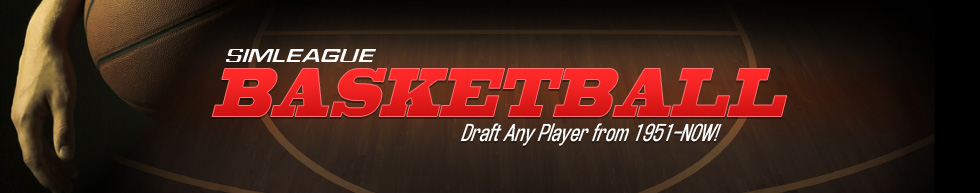 Sim League Basketball - Draft Any Player Since 1951!