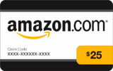 $25 Amazon.com� Gift Card