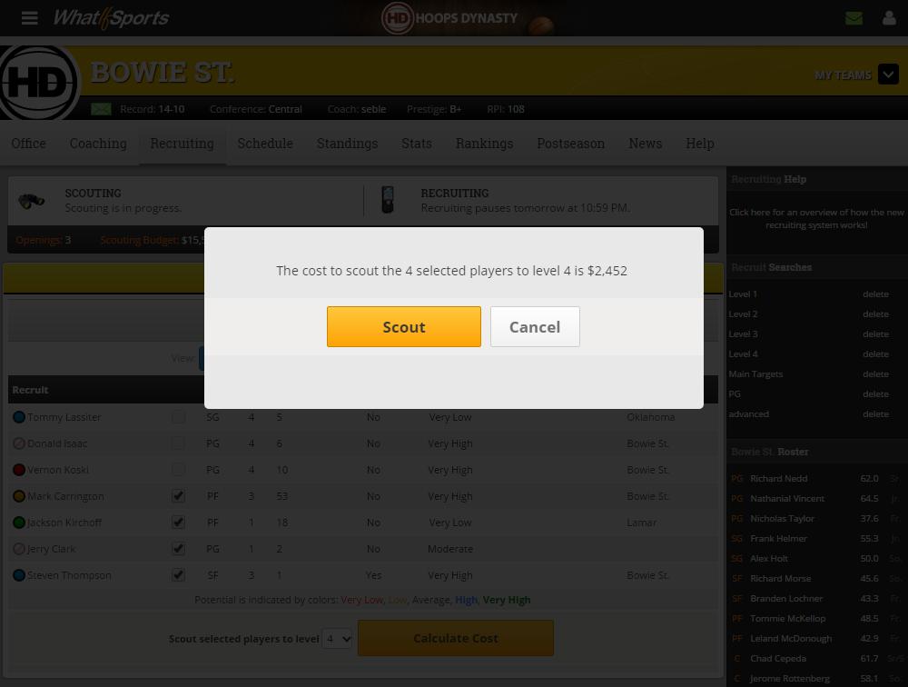 Scouting to Next Level